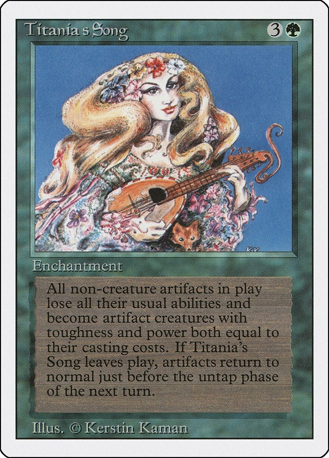 Image for Titania's Song - Magic: The Gathering