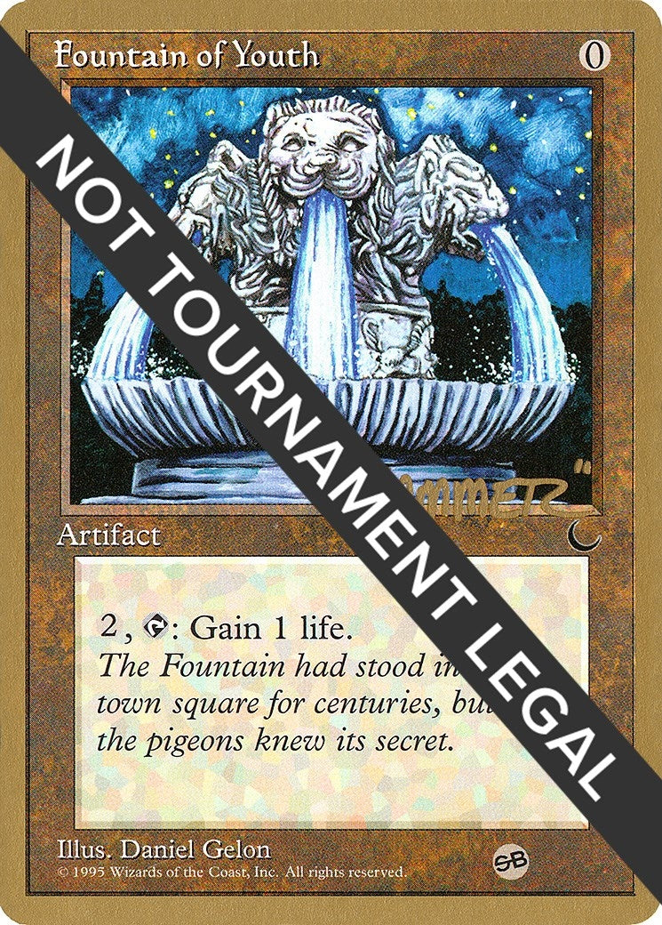 Image for Fountain of Youth - 1996 Shawn "Hammer" Regnier (CHR) (SB) (WCD) - Magic: The Gathering