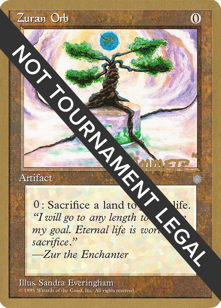 Image for Zuran Orb - 1996 Shawn "Hammer" Regnier (ICE) (WCD) - Magic: The Gathering