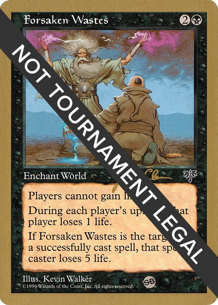 Image for Forsaken Wastes - 1997 Jakub Slemr (MIR) (SB) - Magic: The Gathering