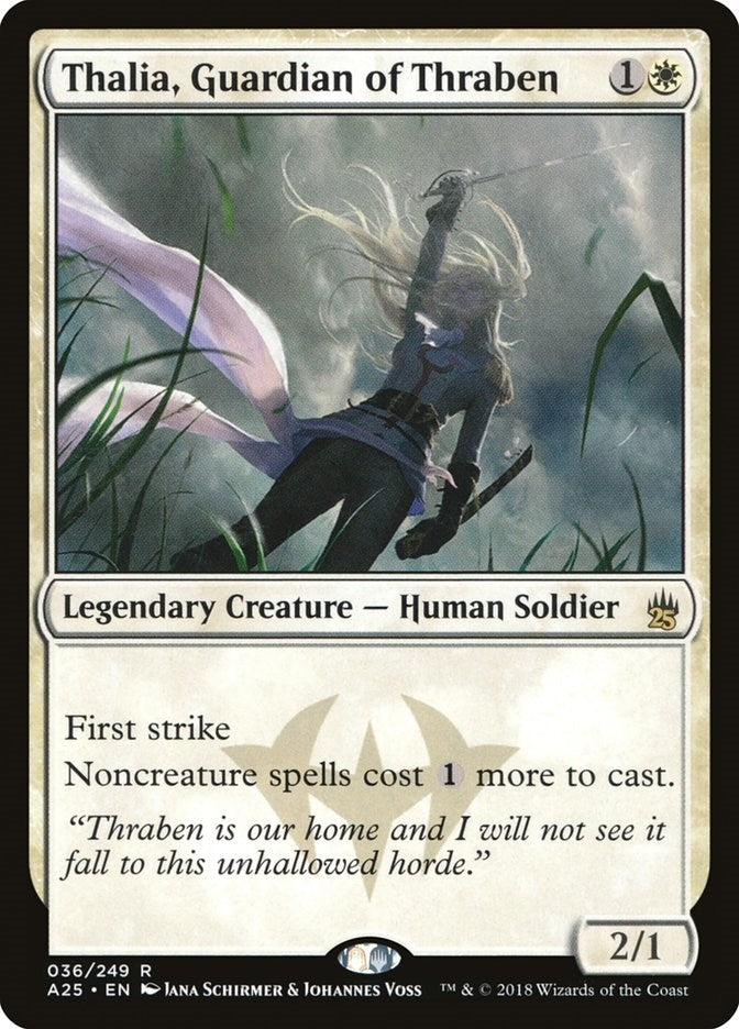 Image for Thalia, Guardian of Thraben (36) - Magic: The Gathering