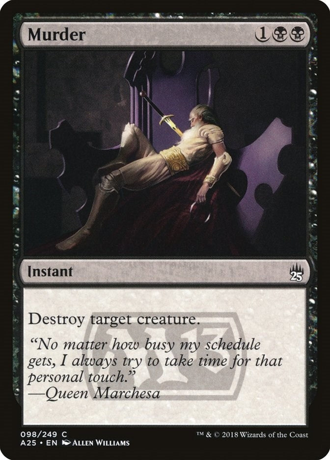 Image for Murder (98) - Magic: The Gathering