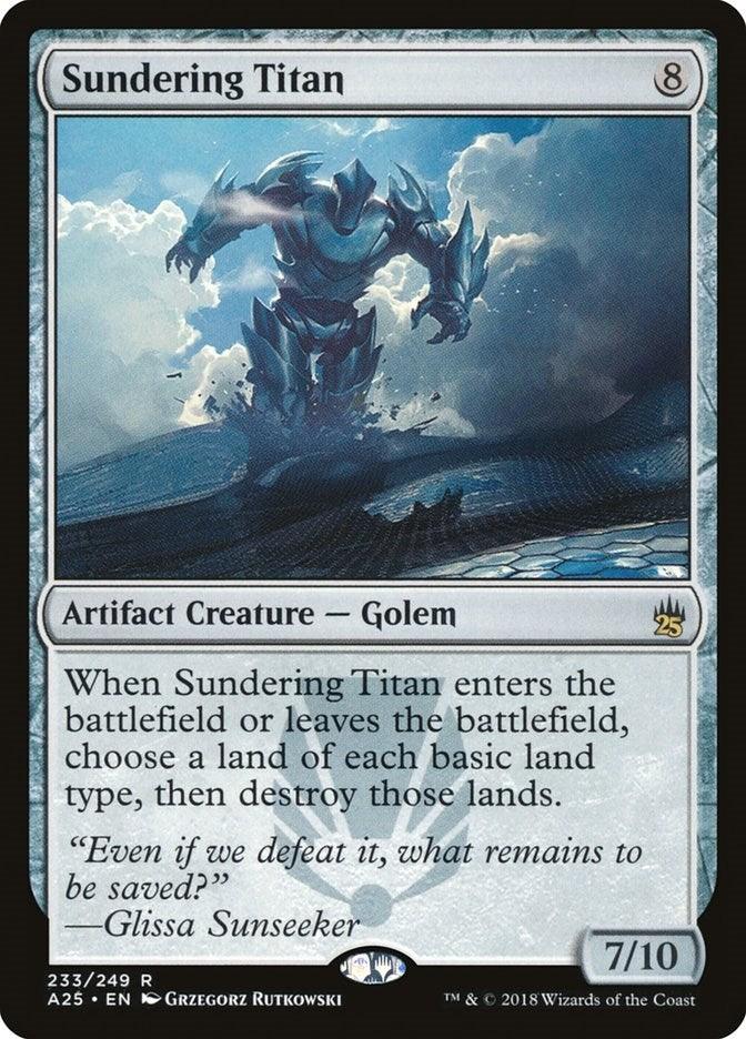 Image for Sundering Titan (233) - Magic: The Gathering