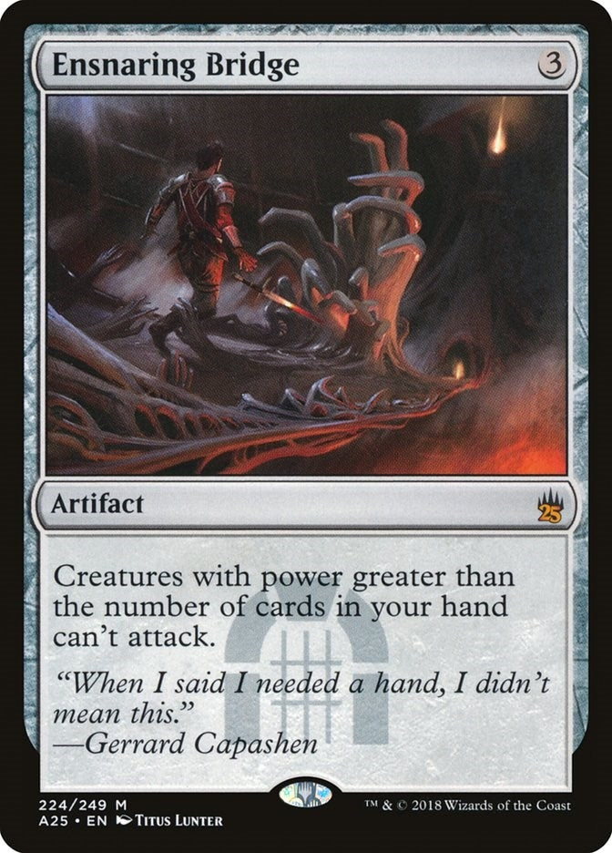 Image for Ensnaring Bridge (224) - Magic: The Gathering