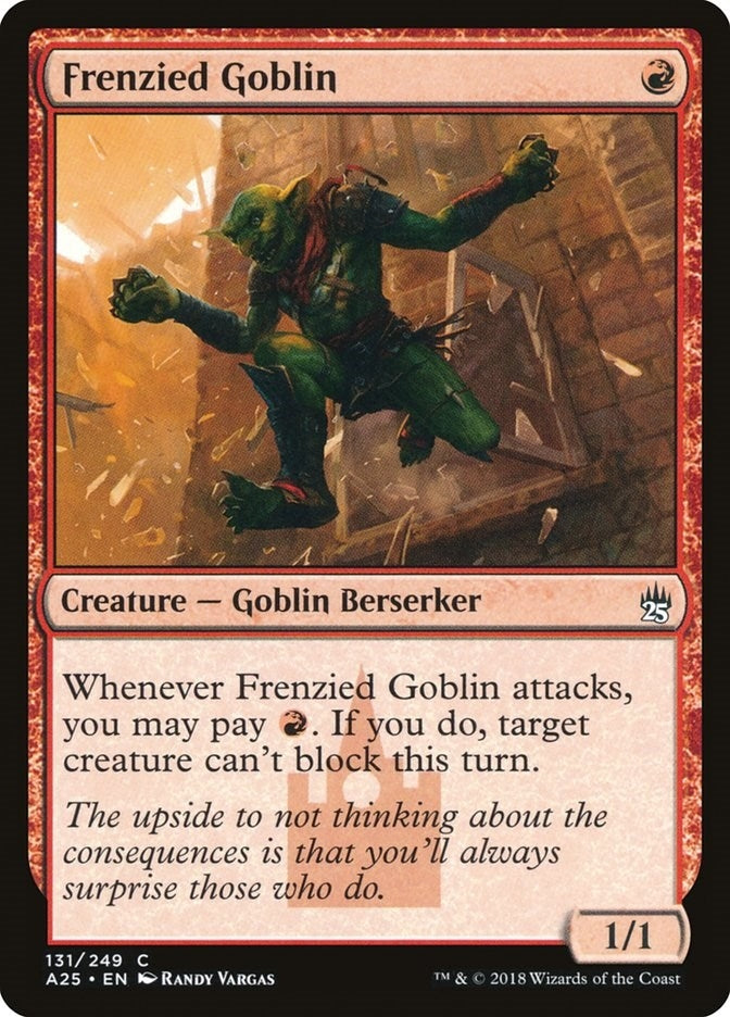 Image for Frenzied Goblin (131) - Magic: The Gathering
