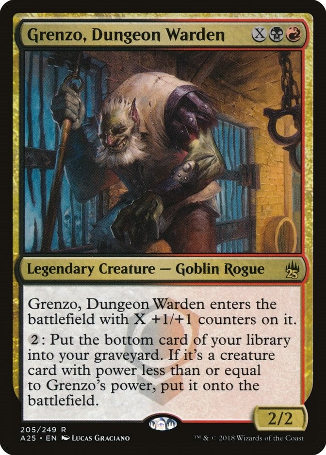 Image for Grenzo, Dungeon Warden (205) - Magic: The Gathering
