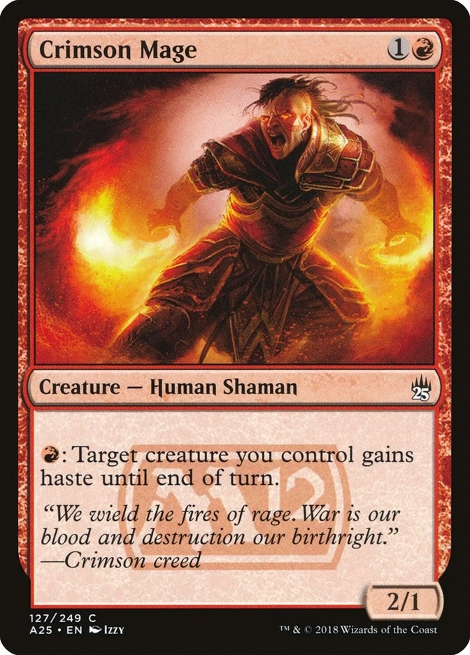 Image for Crimson Mage (127) - Magic: The Gathering