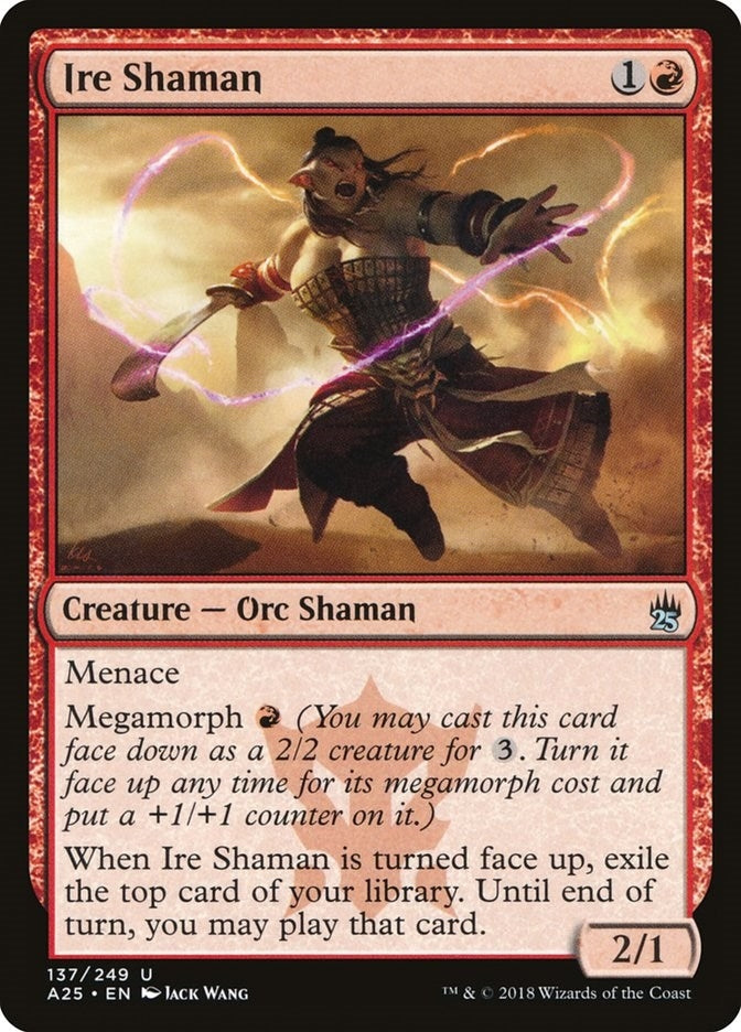 Image for Ire Shaman (137) - Magic: The Gathering