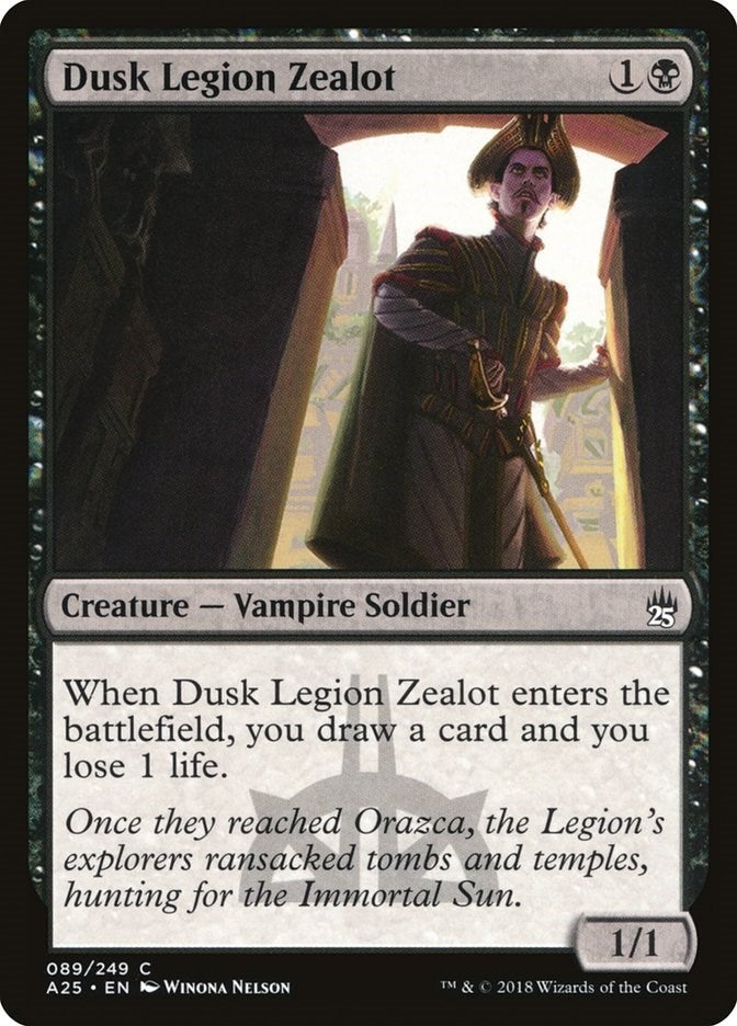 Image for Dusk Legion Zealot (89) - Magic: The Gathering