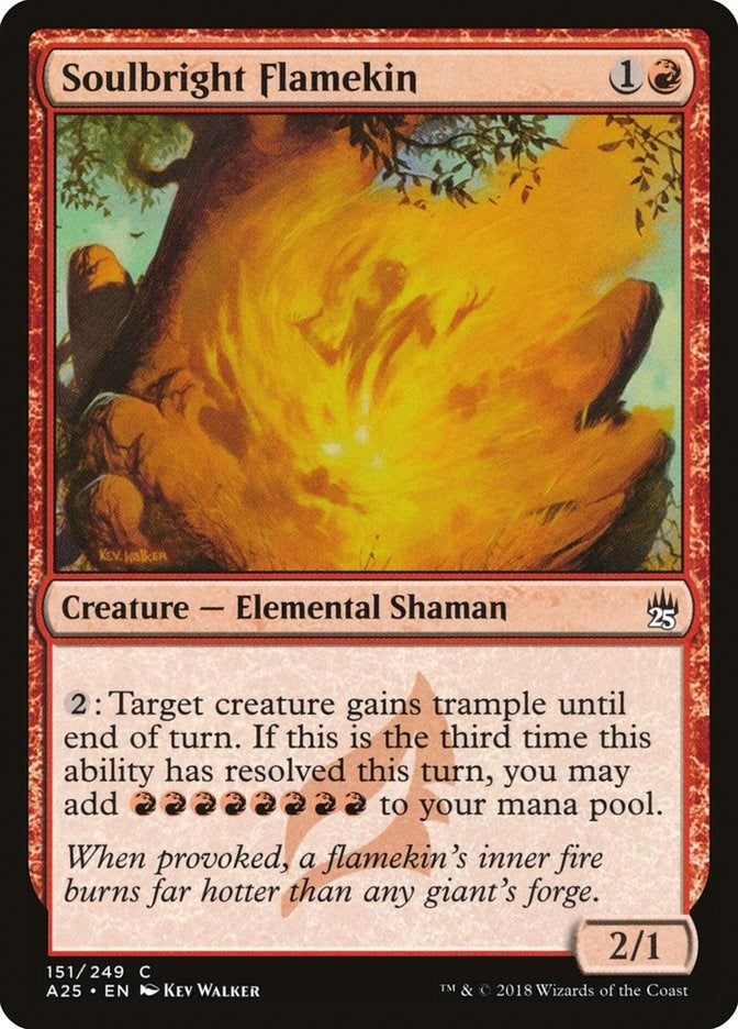 Image for Soulbright Flamekin (151) - Magic: The Gathering