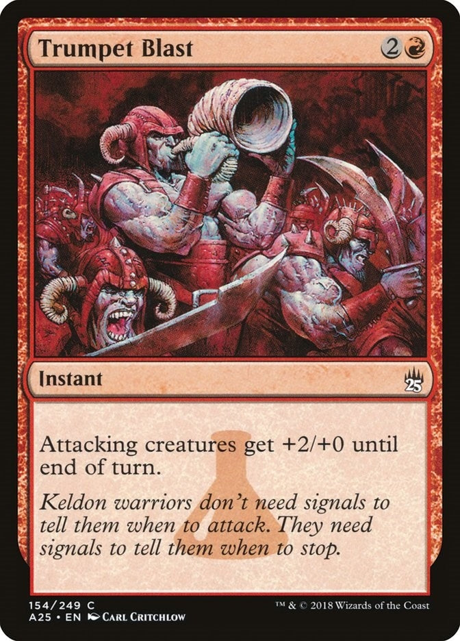 Image for Trumpet Blast (154) - Magic: The Gathering