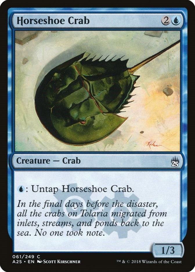 Image for Horseshoe Crab (61) - Magic: The Gathering