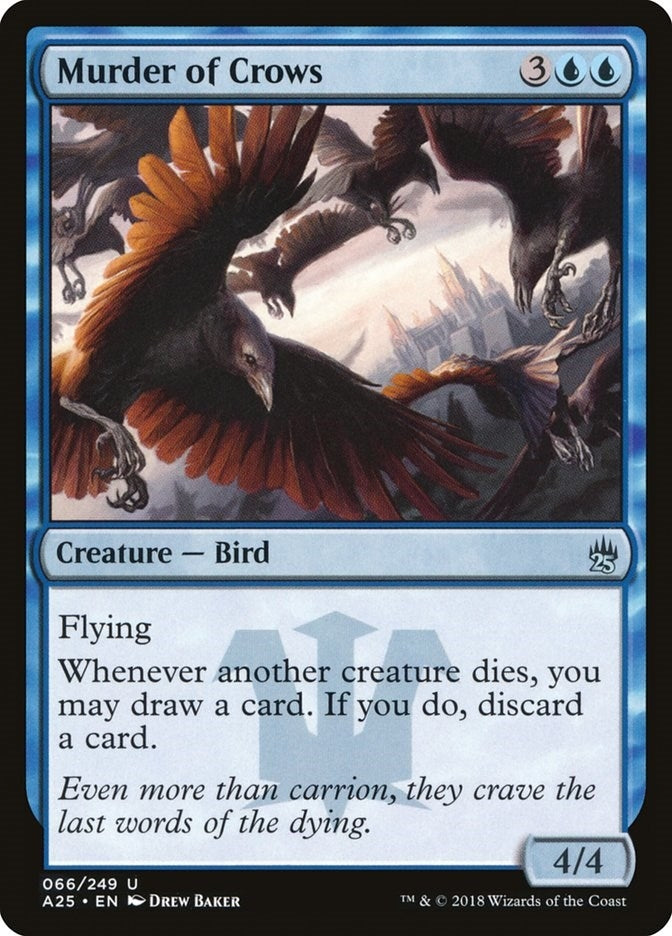 Image for Murder of Crows (66) - Magic: The Gathering