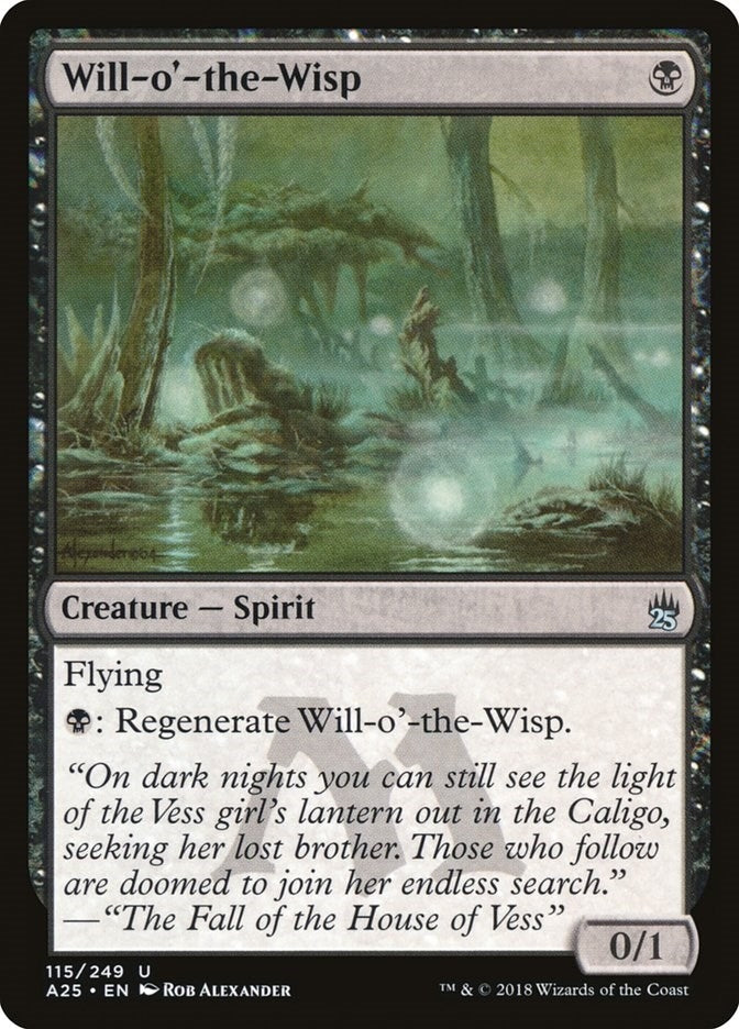Image for Will-o'-the-Wisp (115) - Magic: The Gathering