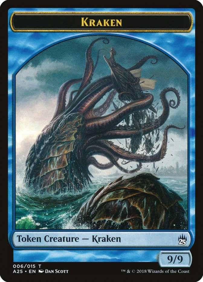 Image for Kraken Token (006) (6) - Magic: The Gathering