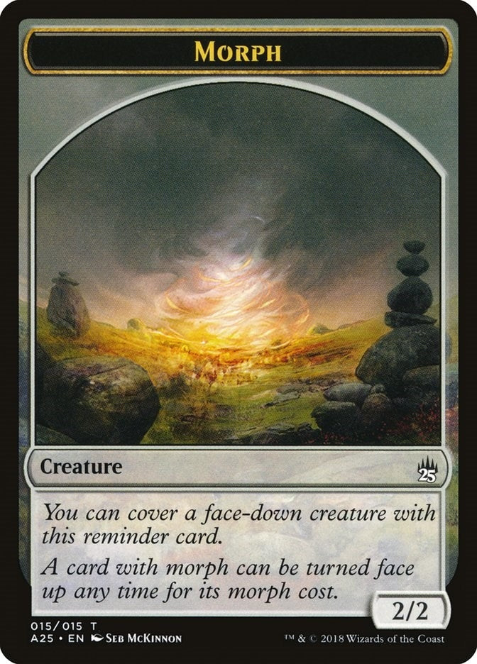 Image for Morph Token (015) (15) - Magic: The Gathering