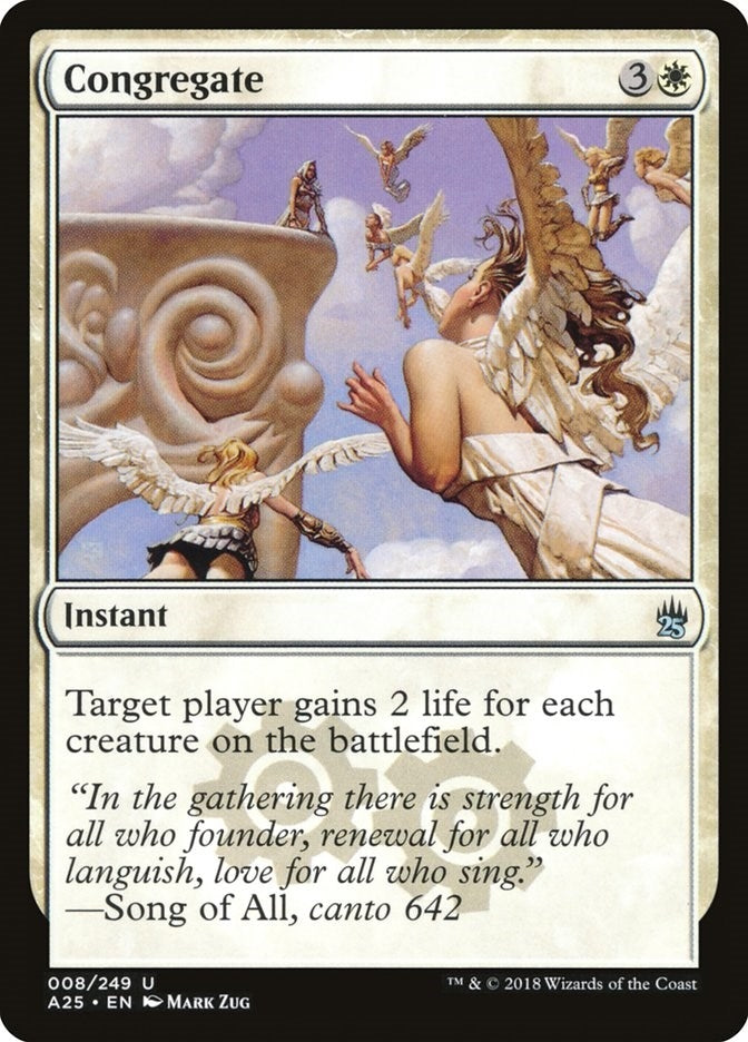 Image for Congregate (8) - Magic: The Gathering