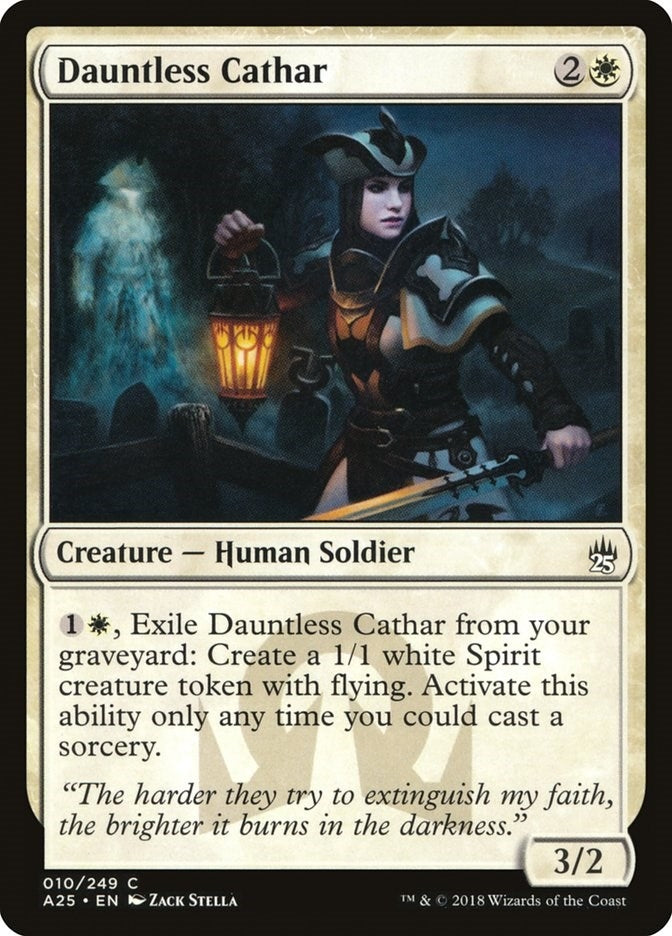Image for Dauntless Cathar (10) - Magic: The Gathering