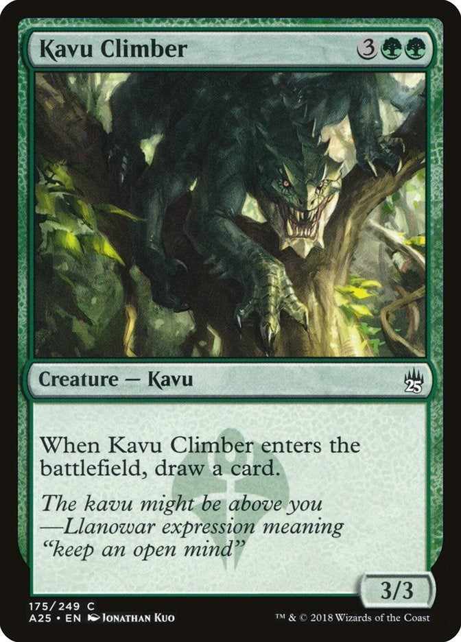 Image for Kavu Climber (175) - Magic: The Gathering