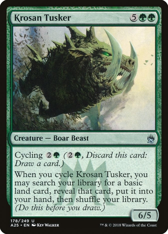 Image for Krosan Tusker (178) - Magic: The Gathering