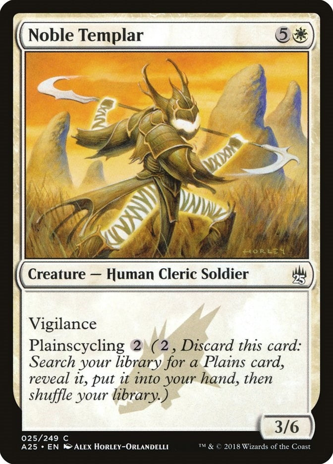 Image for Noble Templar (25) - Magic: The Gathering
