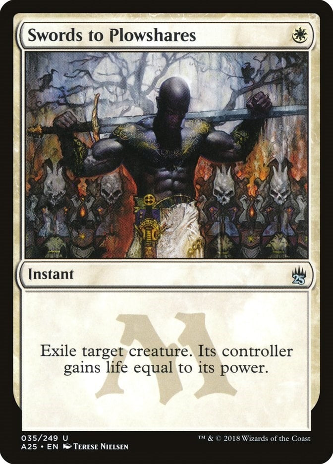 Image for Swords to Plowshares (35) - Magic: The Gathering
