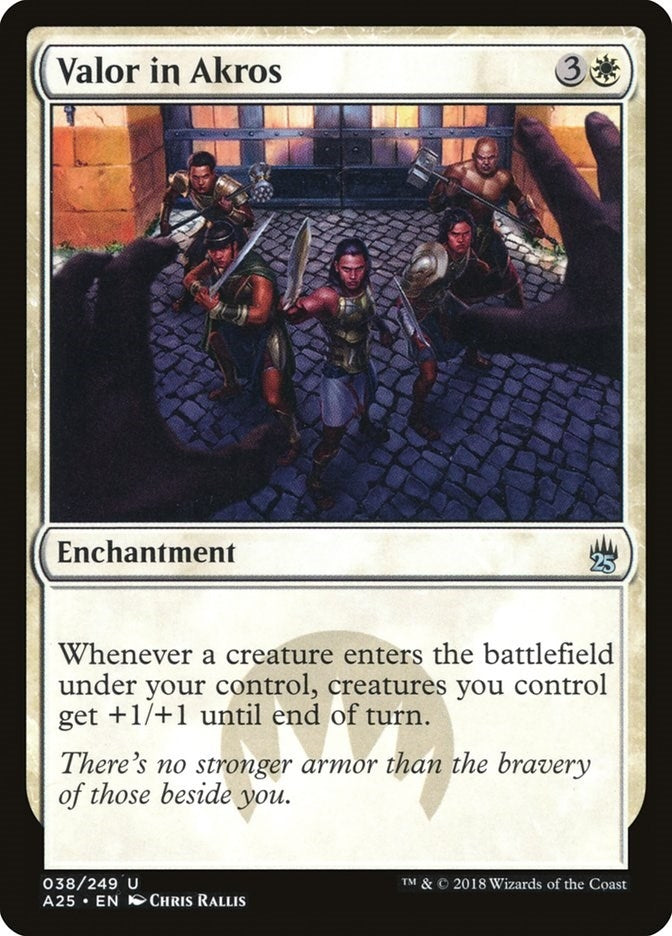 Image for Valor in Akros (38) - Magic: The Gathering