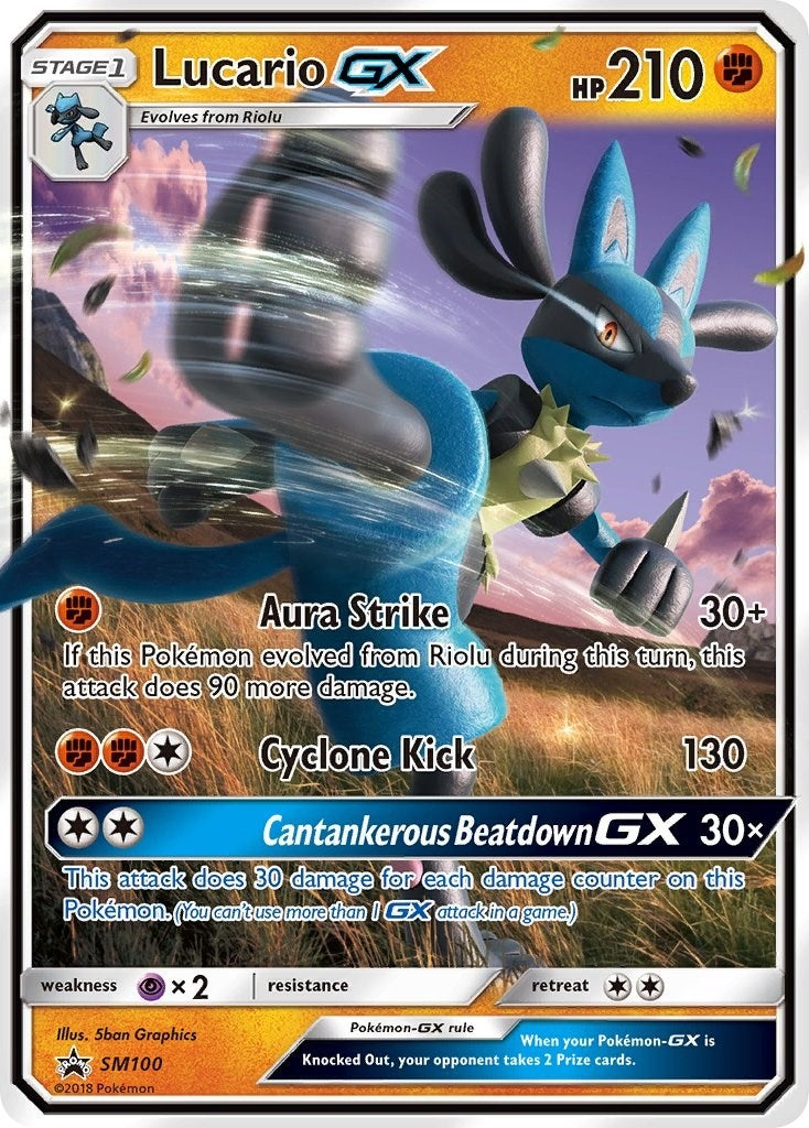 Image for Lucario GX - SM100 (SM100) (SMP) - Pokemon