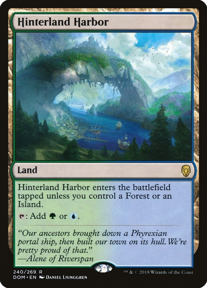 Image for Hinterland Harbor (240) (DOM) - Magic: The Gathering