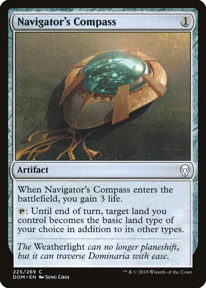 Image for Navigator's Compass (225) - Magic: The Gathering