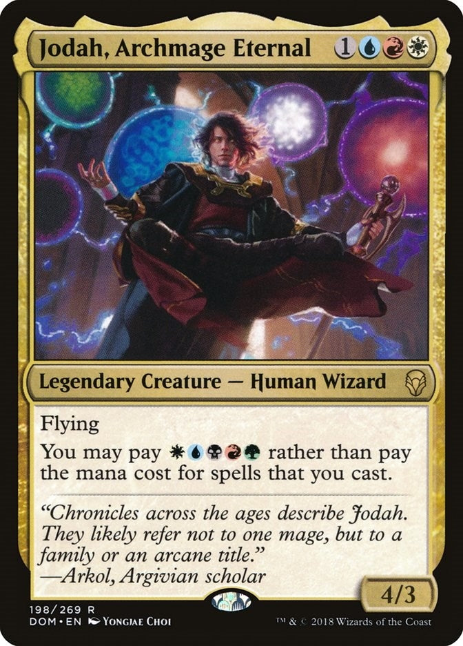 Image for Jodah, Archmage Eternal (198) - Magic: The Gathering