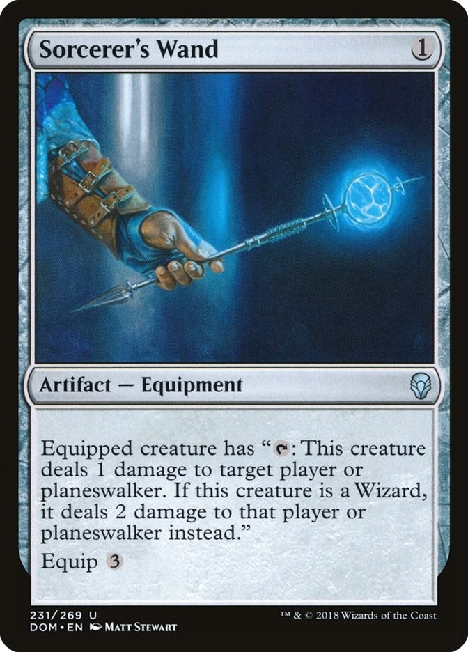 Image for Sorcerer's Wand (231) - Magic: The Gathering