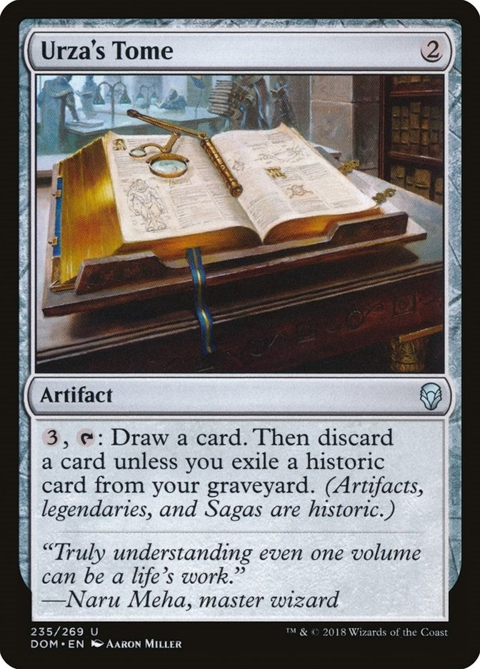 Image for Urza's Tome (235) (DOM) - Magic: The Gathering