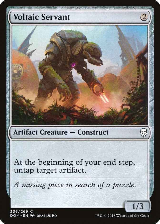 Image for Voltaic Servant (236) (DOM) - Magic: The Gathering