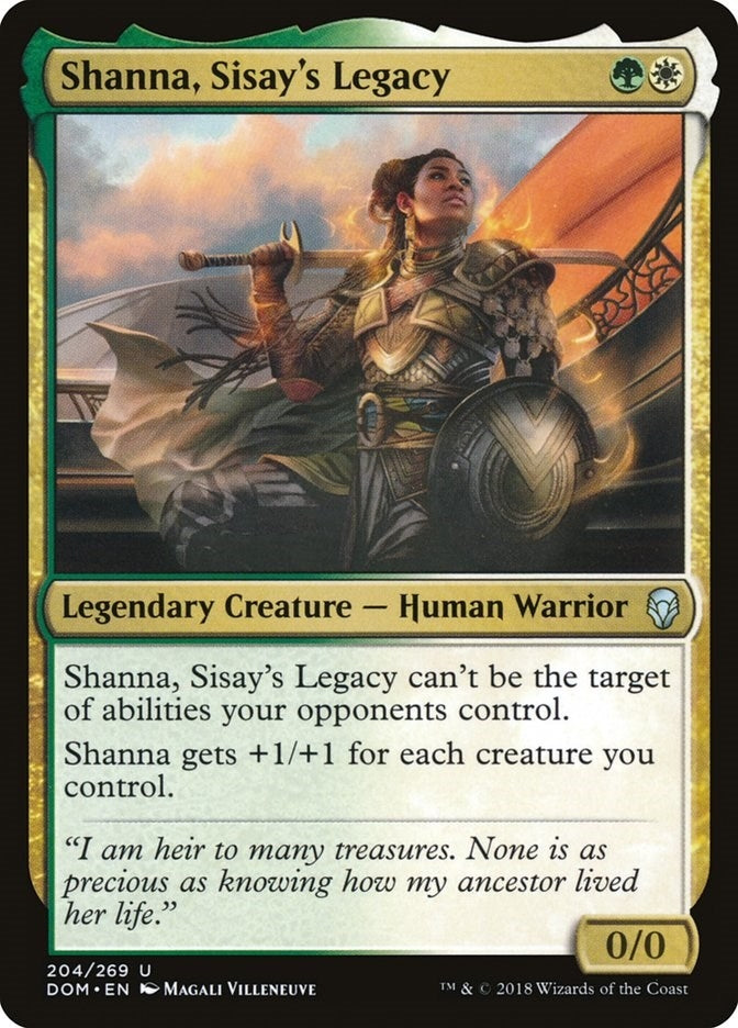 Image for Shanna, Sisay's Legacy (204) - Magic: The Gathering