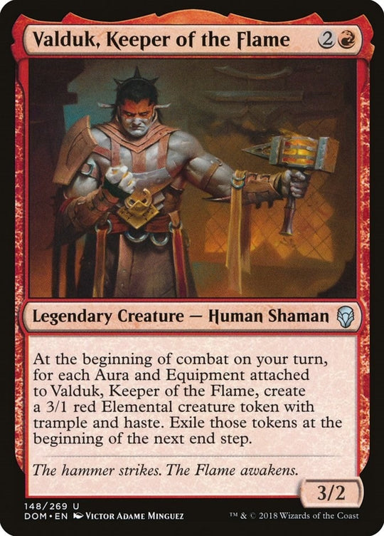 Image for Valduk, Keeper of the Flame (148) - Magic: The Gathering