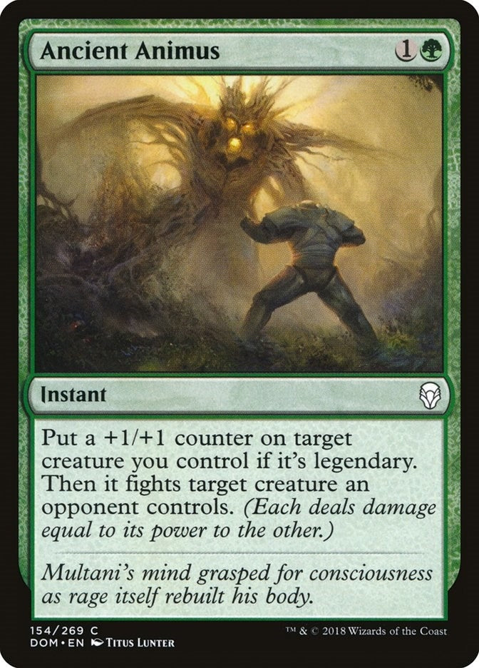 Image for Ancient Animus (154) (DOM) - Magic: The Gathering