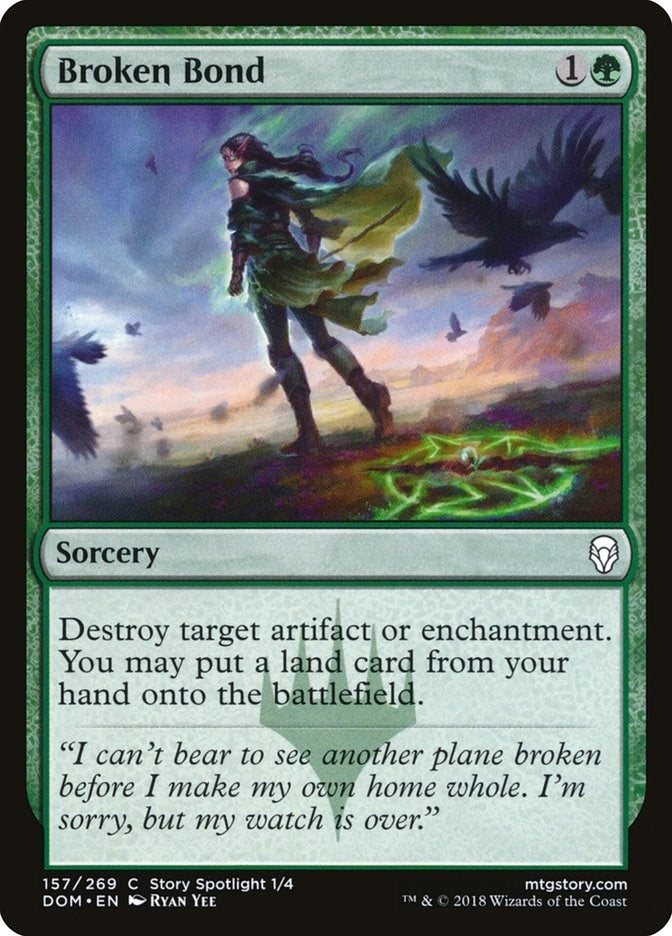 Image for Broken Bond (157) (DOM) - Magic: The Gathering