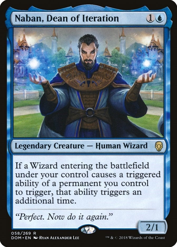 Image for Naban, Dean of Iteration (58) (DOM) - Magic: The Gathering