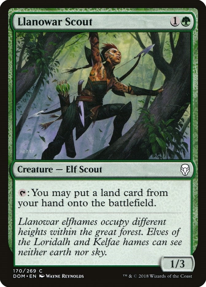 Image for Llanowar Scout (170) - Magic: The Gathering