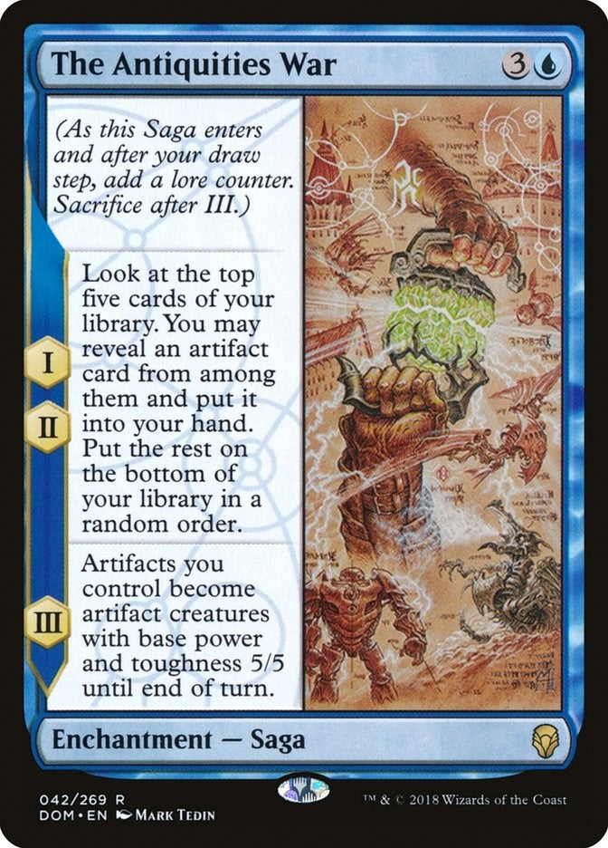 Image for The Antiquities War (42) (DOM) - Magic: The Gathering