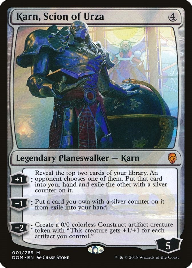 Image for Karn, Scion of Urza (1) - Magic: The Gathering