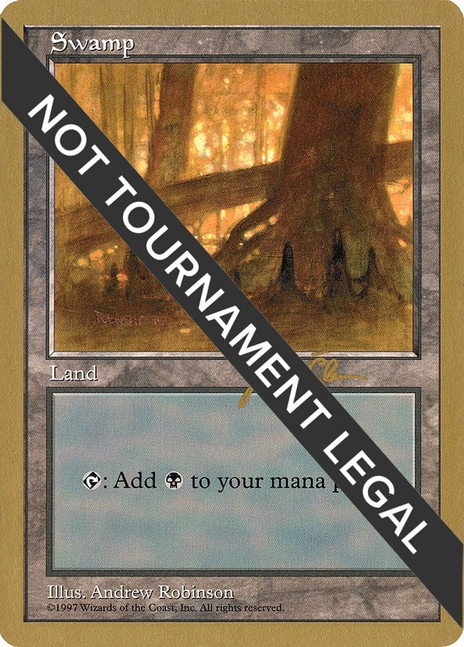 Image for Swamp (444) - 1997 Jakub Slemr (5ED) (WCD) - Magic: The Gathering