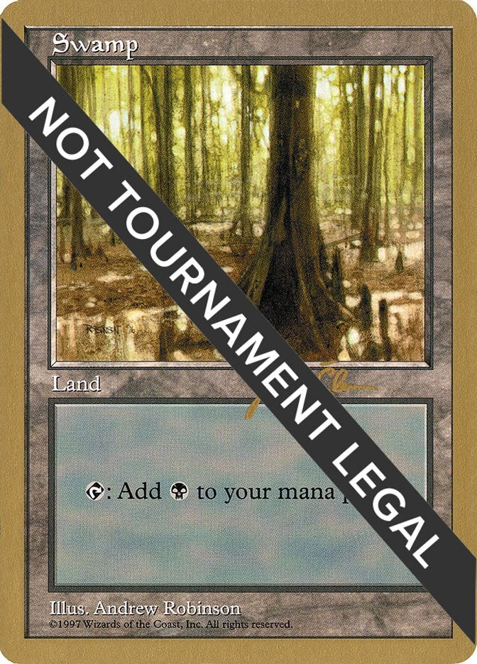Image for Swamp (443) - 1997 Jakub Slemr (5ED) (WCD) - Magic: The Gathering