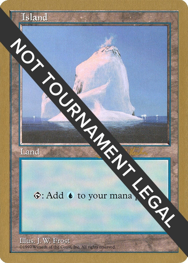 Image for Island (428) - 1997 Janosch Kuhn (5ED) (WCD) - Magic: The Gathering