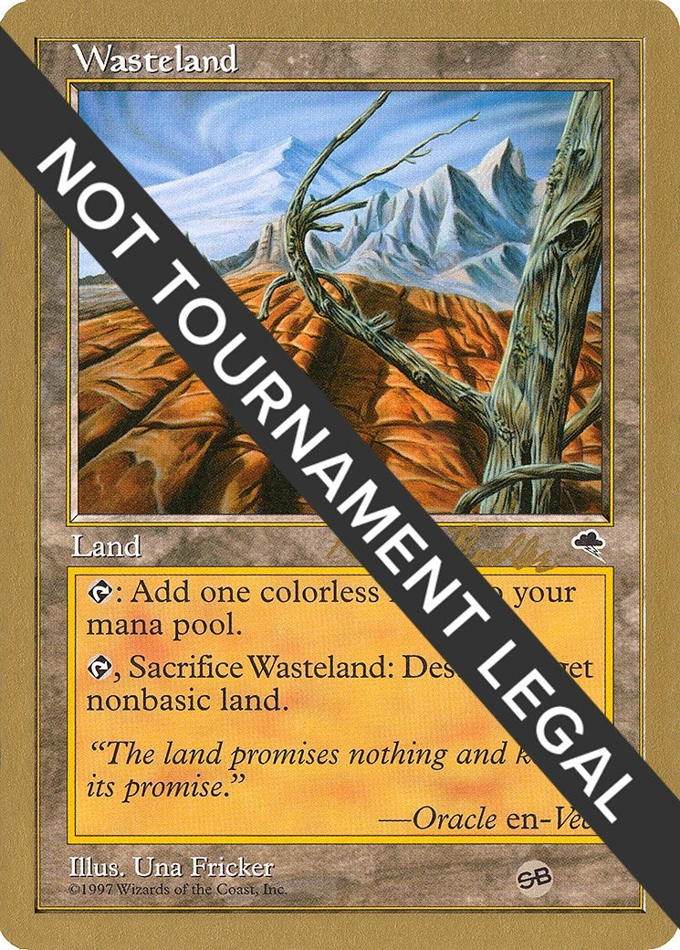 Image for Wasteland - 1998 Randy Buehler (TMP) (SB) - Magic: The Gathering