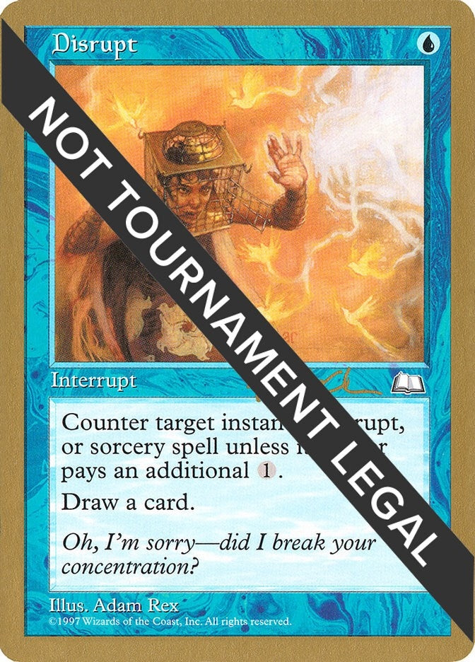Image for Disrupt - 1997 Paul McCabe (WTH) - Magic: The Gathering