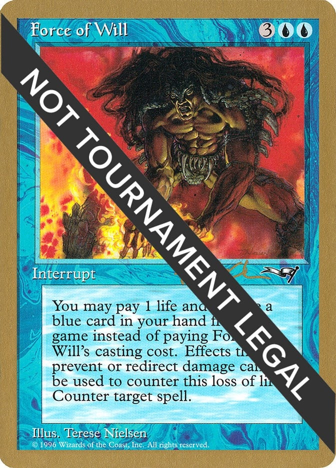 Image for Force of Will - 1997 Paul McCabe (ALL) (WCD) - Magic: The Gathering