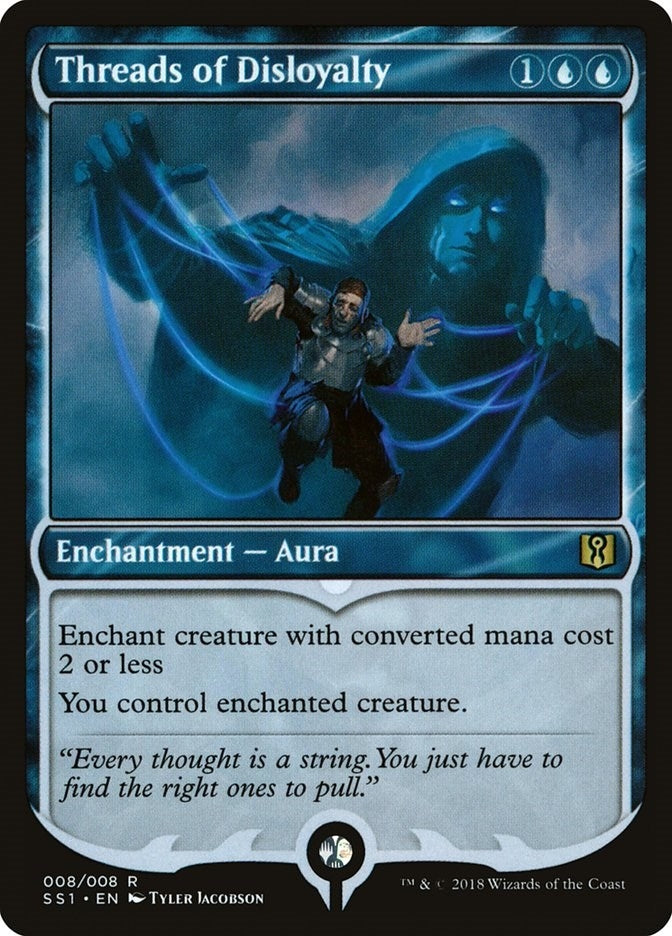 Image for Threads of Disloyalty (8) (SS1) - Magic: The Gathering