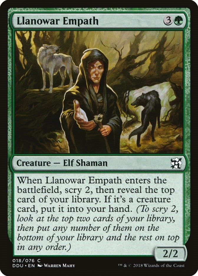 Image for Llanowar Empath (18) (DDU) - Magic: The Gathering